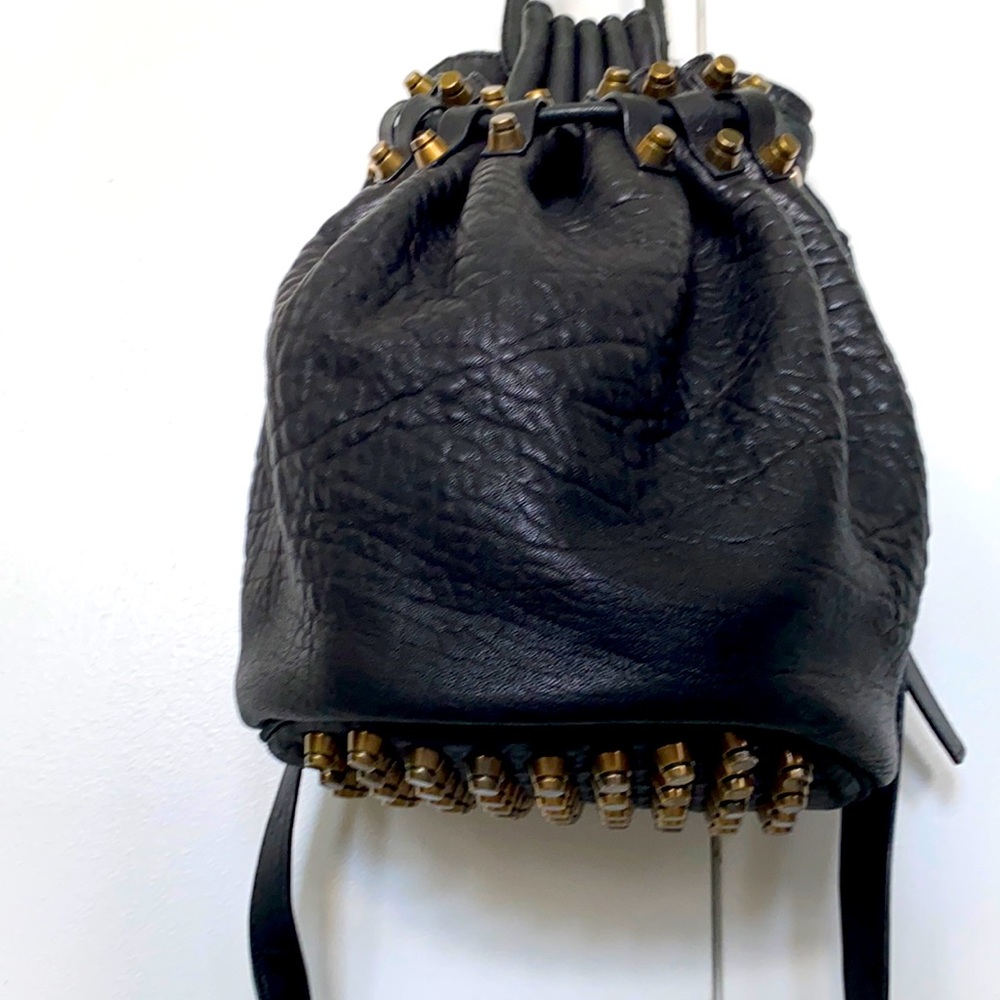ALEXANDER WANG leather bucket bag